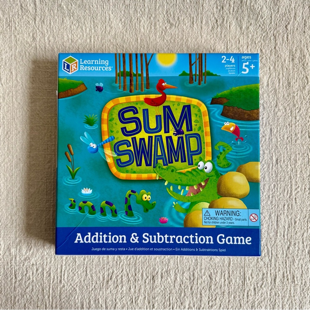 LEARNING RESOURCES Swamp Sum Math Game